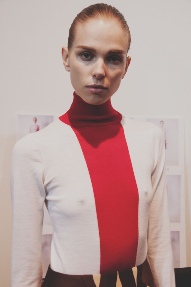 Jonathan Saunders AW15 Dazed Womenswear 60s turtleneck 9