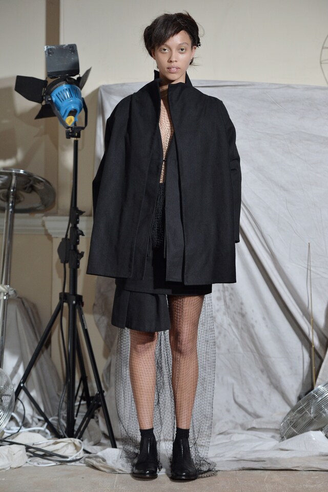 Phoebe English AW15 Presentation Dazed Womenswear coat layer 2