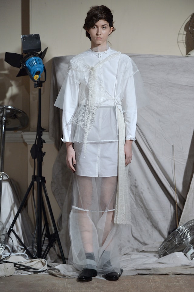 Phoebe English AW15 Presentation Dazed Womenswear layer mesh 7