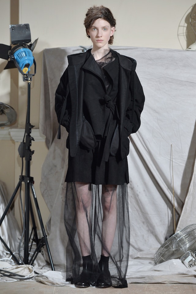 Phoebe English AW15 Presentation Dazed Womens layer sheer 4
