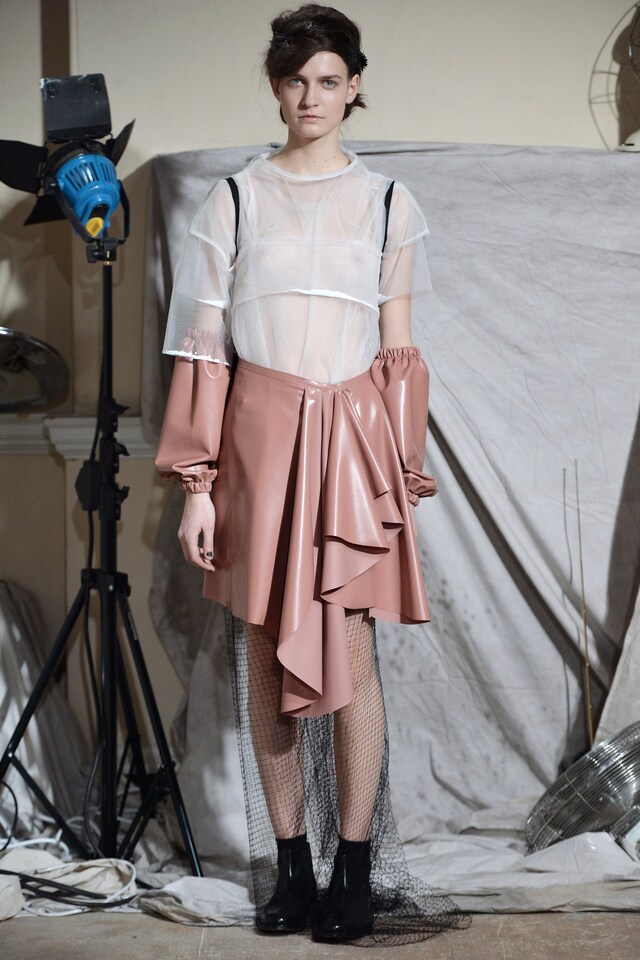 Phoebe English AW15 Presentation Dazed Womens layer sheer 9