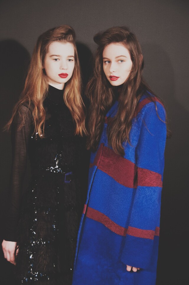 Roksanda AW15, Womenswear, London, Fashion Week sequin blue 9