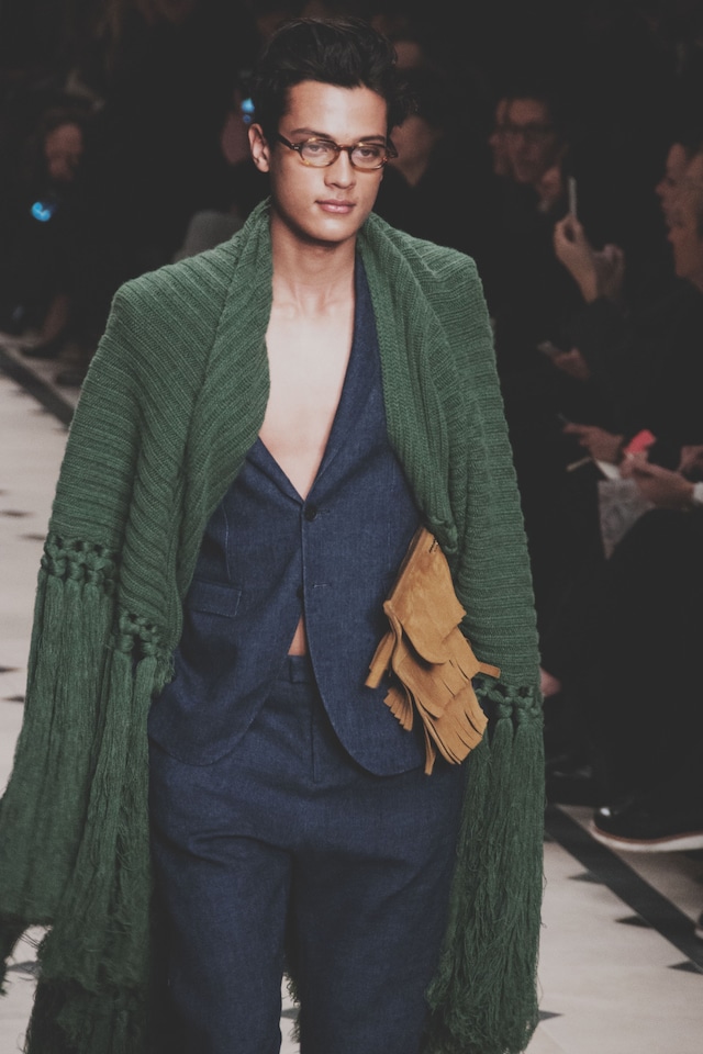 Burberry Prorsum AW15 Womenswear runway Dazed denim menswear 8