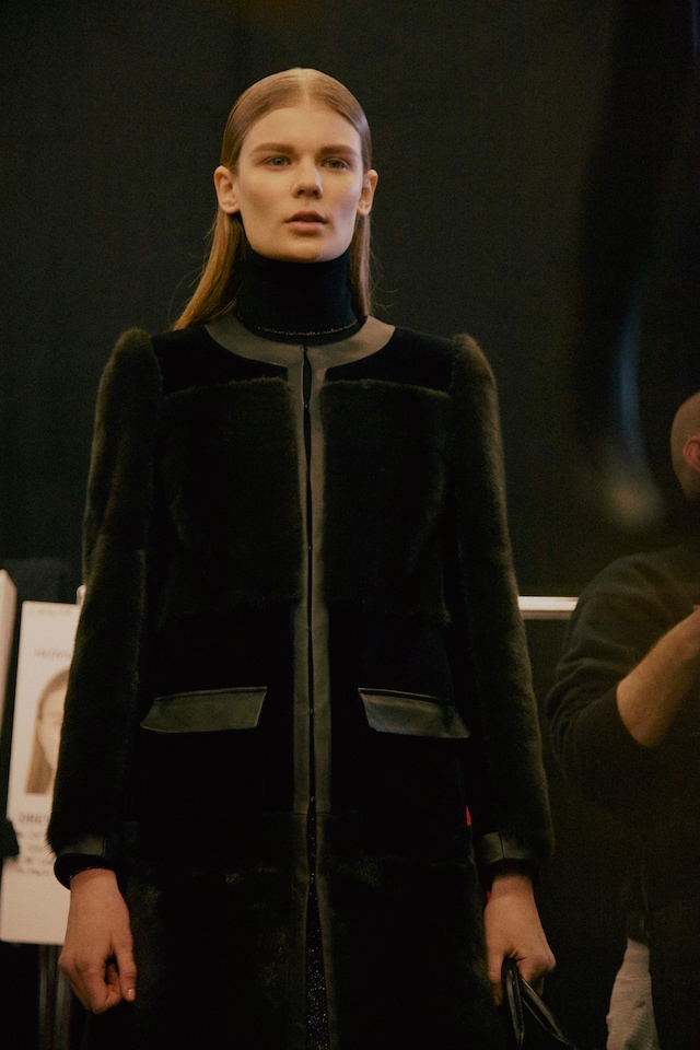 Christopher Kane AW15 Womenswear, London velvet 8