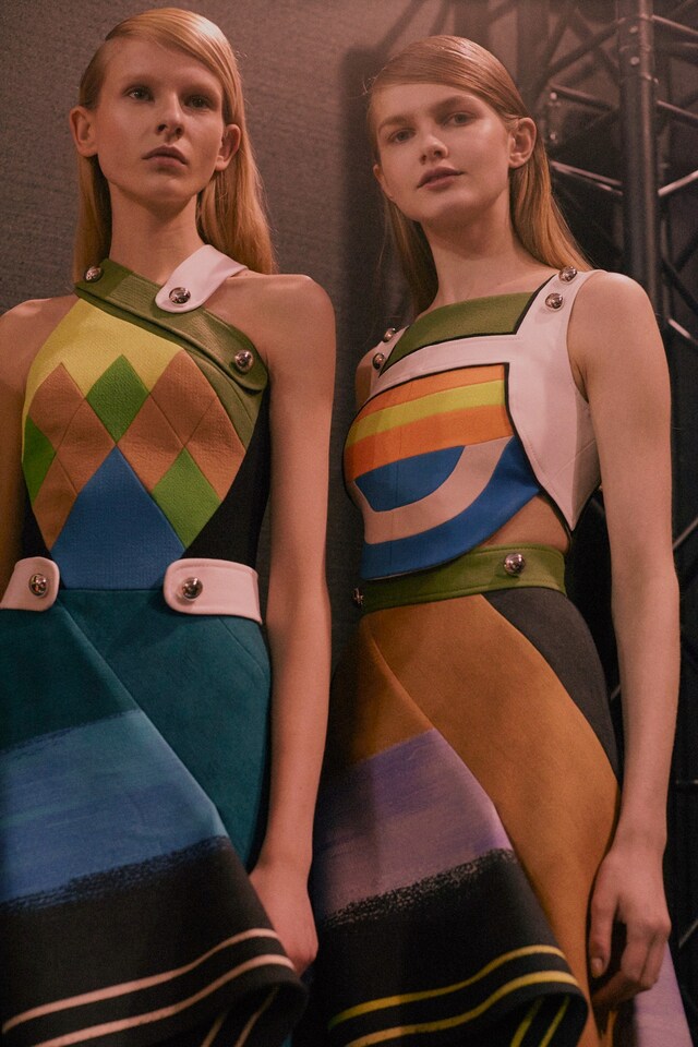 Peter Pilotto AW15, Womenswear, Dazed, London 60s 4