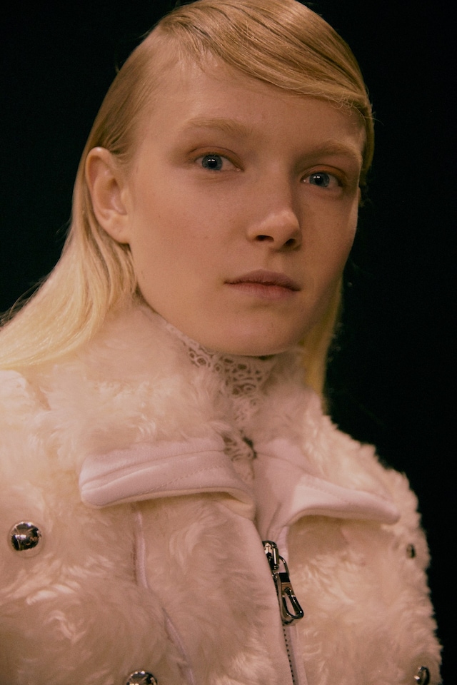 Peter Pilotto AW15, Womenswear, Dazed, London sheep fur coat 15
