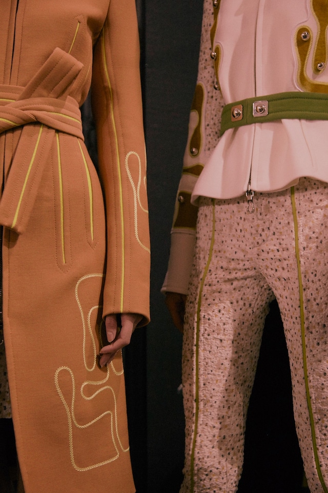 Peter Pilotto AW15 Womenswear Dazed London detail skirt 18