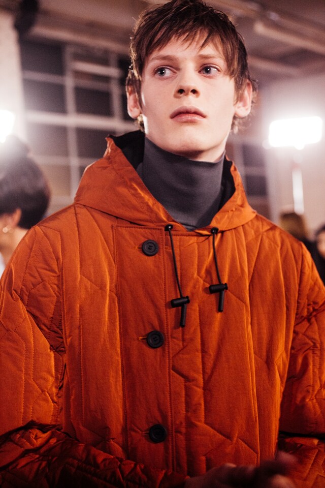 Hunter AW15, Dazed backstage womenswear london outerwear 9