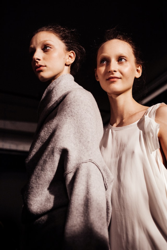 Joseph AW15, Womenswear, Dazed, White Pleated, Grey 7