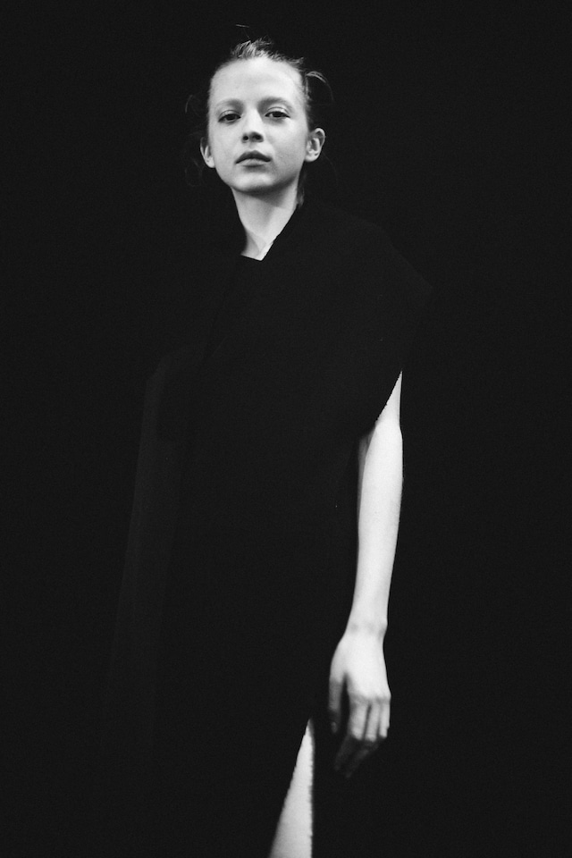 Joseph AW15, Womenswear, Dazed, Black And White, Split Skirt 12