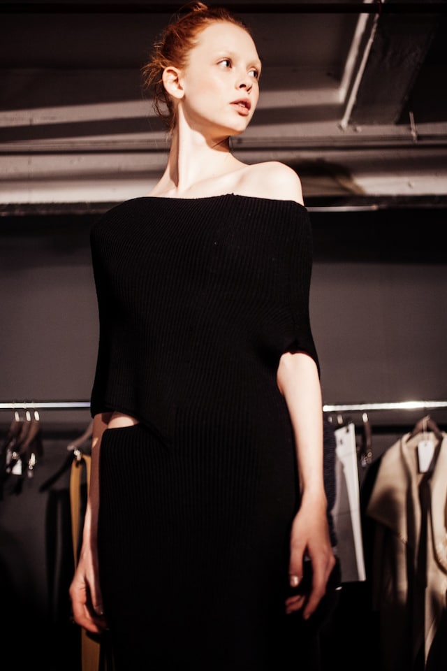 Joseph AW15, Womenswear, Dazed, Off Shoulder, Ribbed 20
