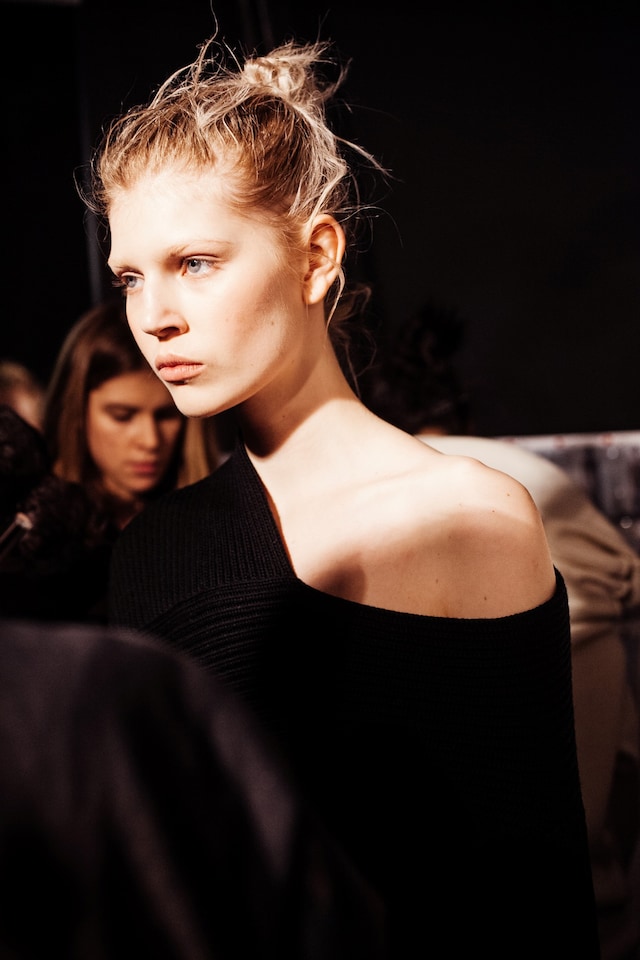 Joseph AW15, Womenswear, Dazed, Angular, Off Shoulder, Rib 25