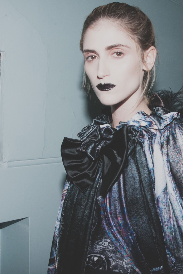 Giles AW15, backstage Dazed, London, Womenswear goth 4
