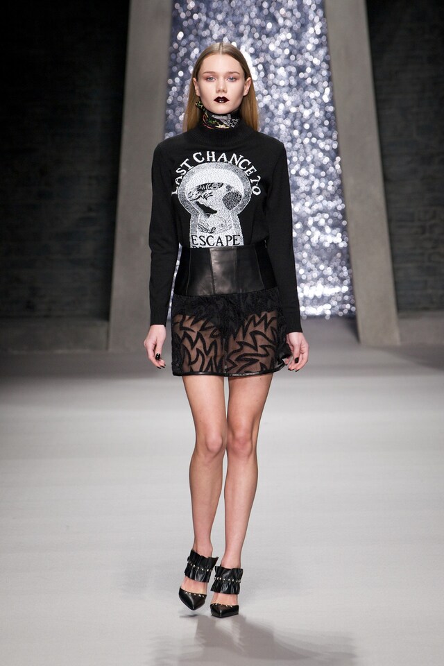 Ashley Williams AW15, Womenswear, Graphic Jumper See-through 9