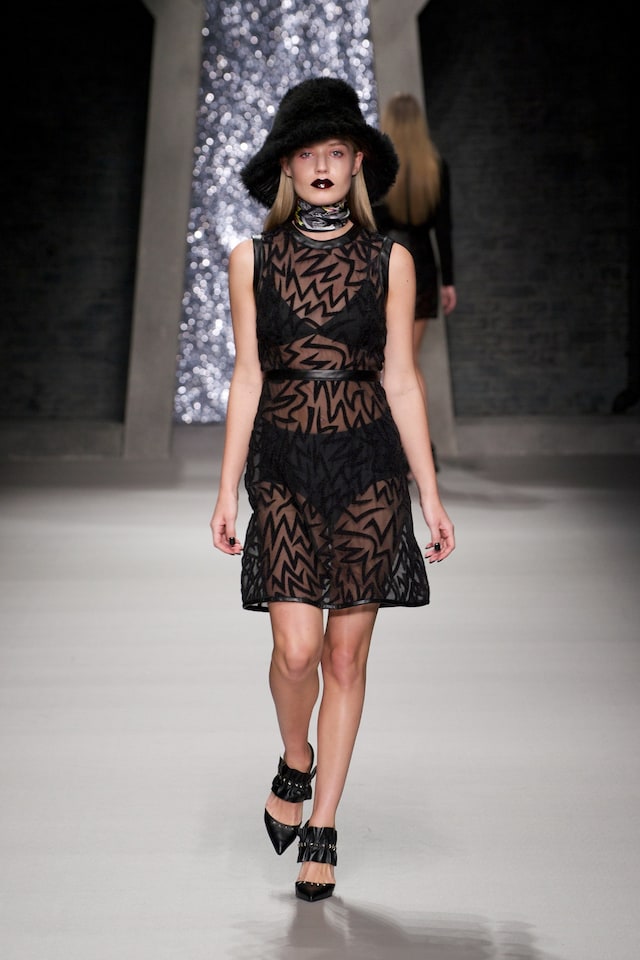 Ashley Williams AW15, Womenswear, See-through Sleeveless 14