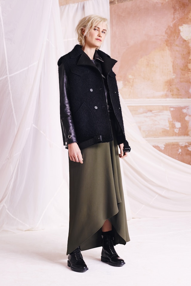 Belstaff AW15 Womenswear London presentation leather jacket 11