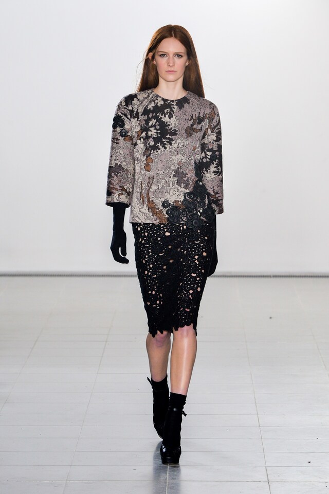 Pringle of Scotland AW15, Womenswear, runway, London 1