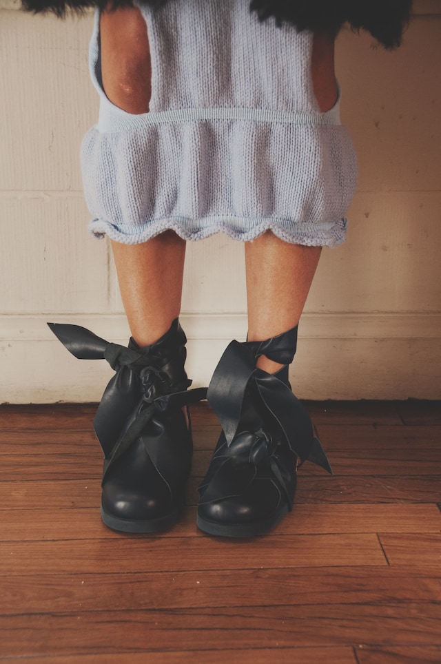 Helen Lawrence AW15 Womenswear Dazed shoes ribbons details 19