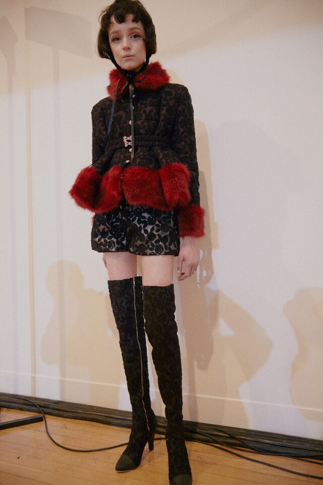 Ryan Lo AW15 Womenswear Dazed backstage doll vintage boots 1