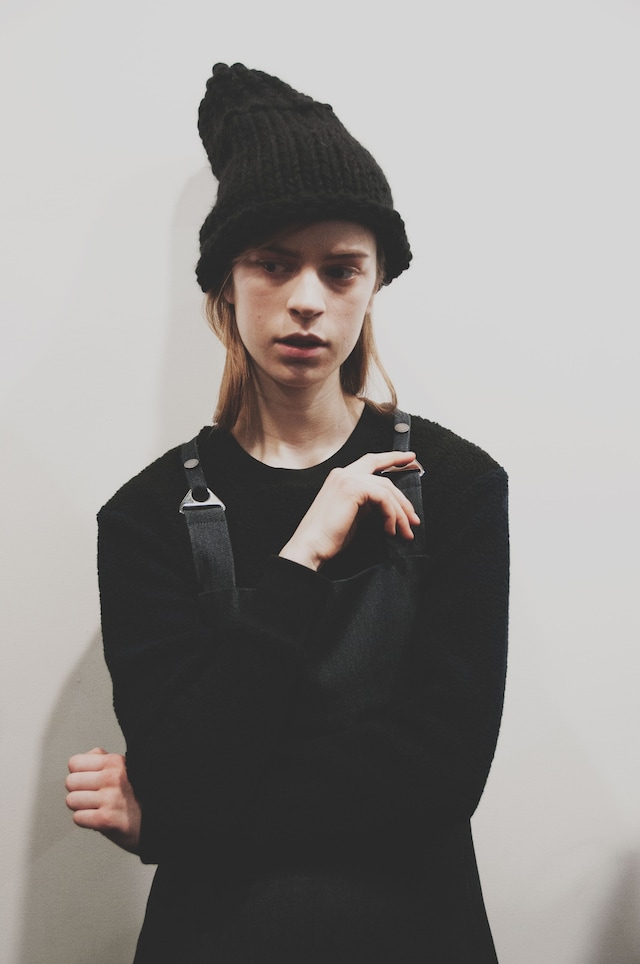 Christopher Raeburn AW15 Womenswear Dazed backstage dungaree 0