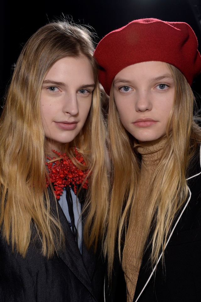 Gucci AW15 Dazed backstage Womenswear focus geek beret 5