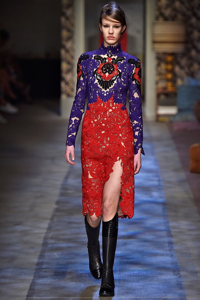 Erdem AW15, Riding Boots, Evening Dress, Lace 0