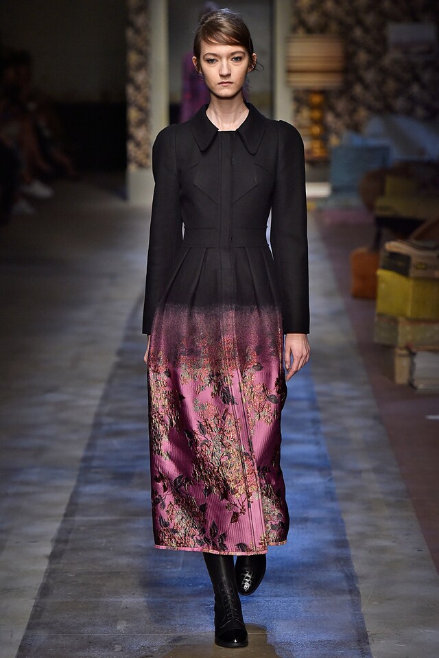 Erdem AW15, Riding Boots, Silk Brocade, Tailoring 7