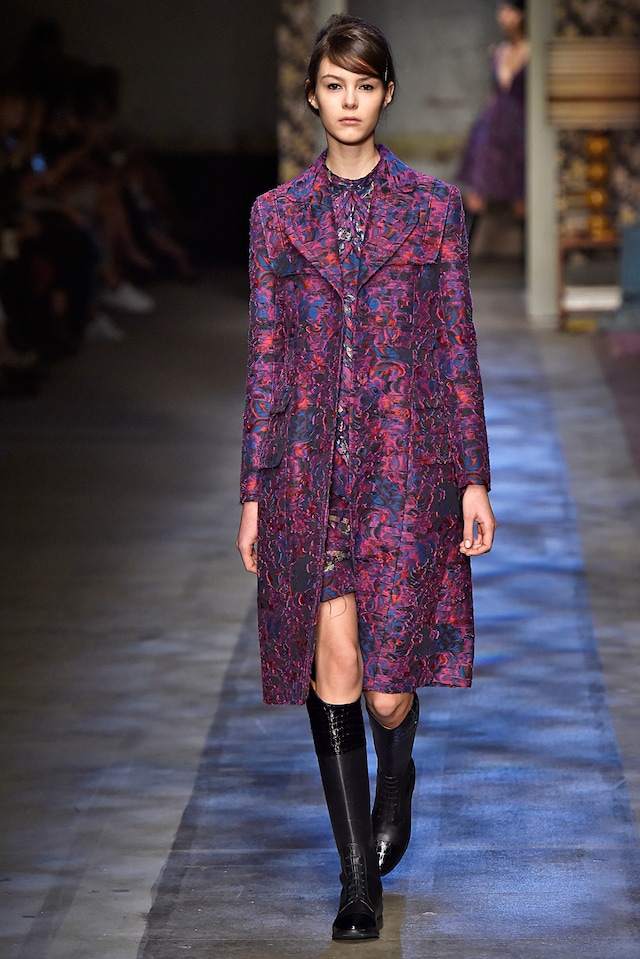 Erdem AW15, Riding Boots, Floral, Brocade, 15