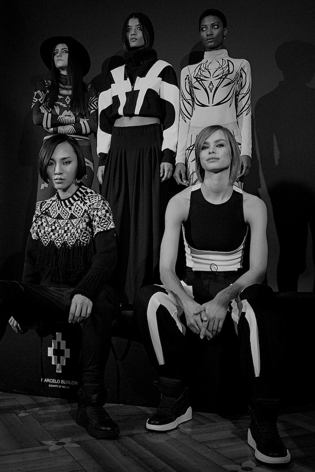 Marcelo Burlon County of Milan AW15 Womenswear group modern 10
