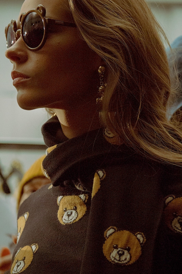 Moschino AW15, Womenswear, Dazed backstage, Milan, 80s 14