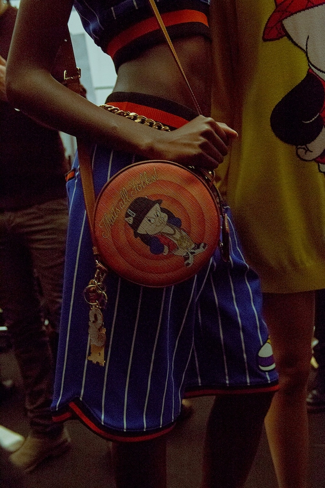 Moschino AW15, Womenswear, Dazed backstage, Milan, 80s 18