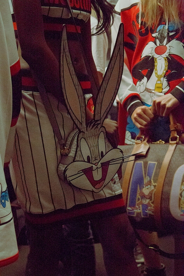 Moschino AW15, Womenswear, Dazed backstage, Milan, 80s 20