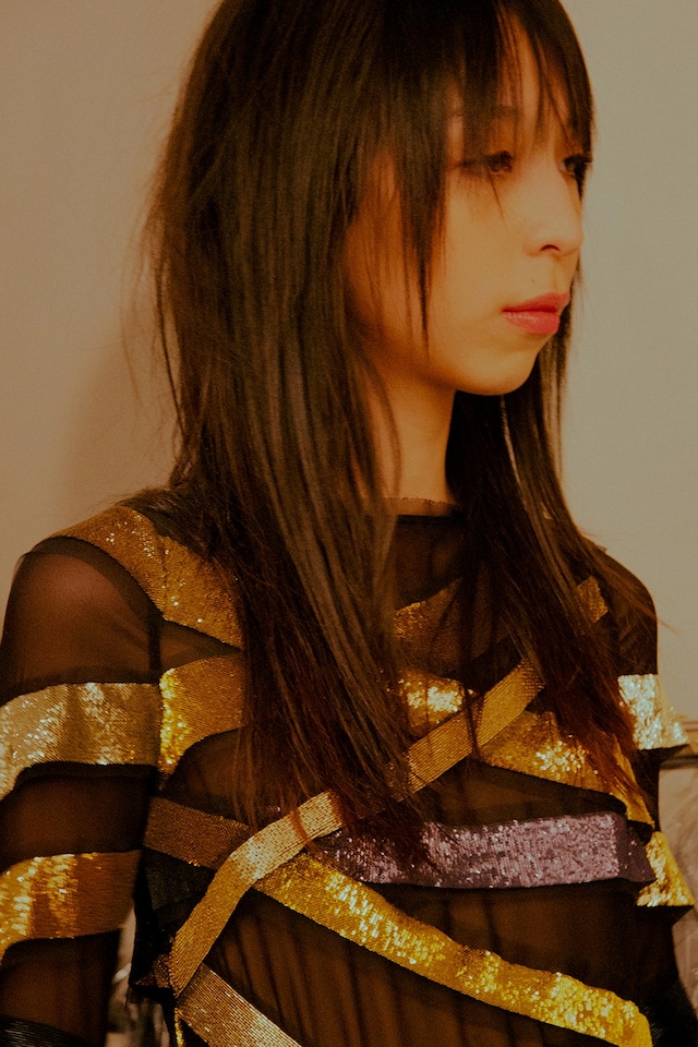 Emilio Pucci AW15 Dazed backstage Womenswear sequin straps 11
