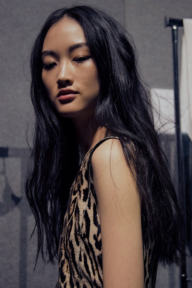 Roberto Cavalli AW15 Dazed backstage Womenswear leopard 0