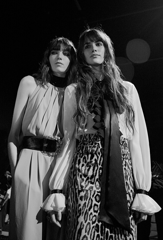 Roberto Cavalli AW15 Dazed backstage Womenswear bouffant 3