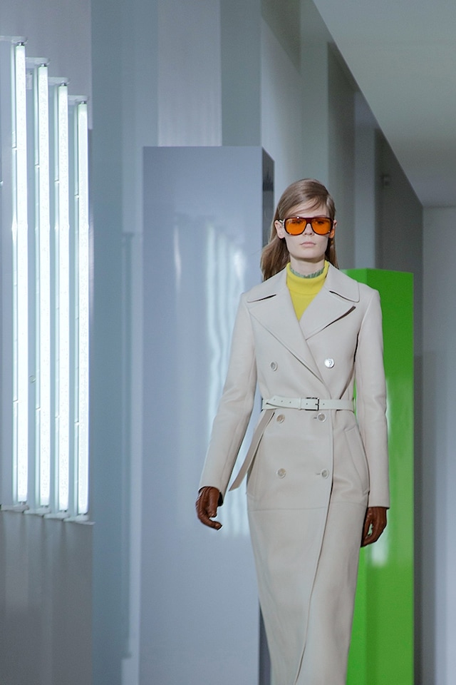 Jil Sander AW15, Dazed runway, Womenswear, Orange Shades 1