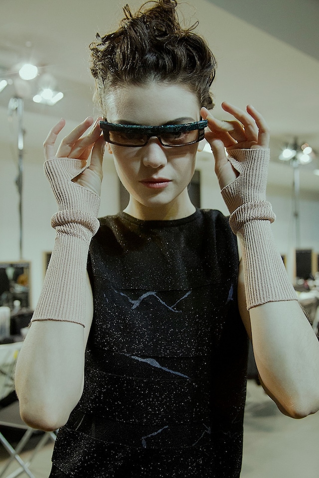 Missoni AW15 Womenswear Dazed backstage sunglasses gloves 2