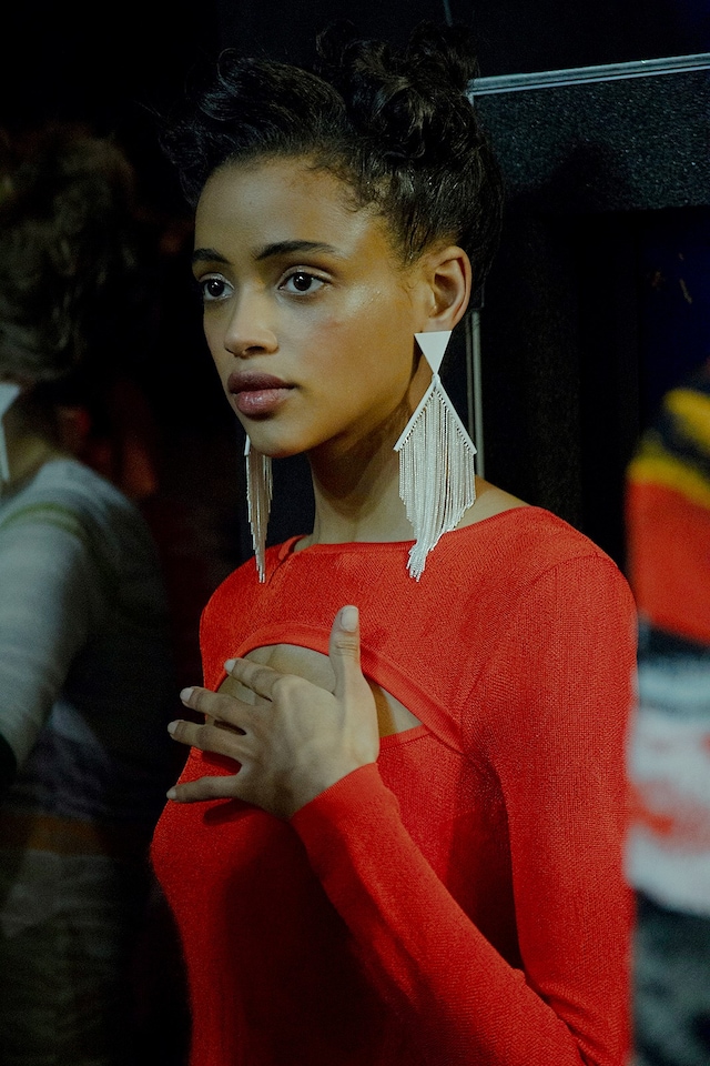 Missoni AW15 Womenswear Dazed backstage Aya Jones jewellery 15