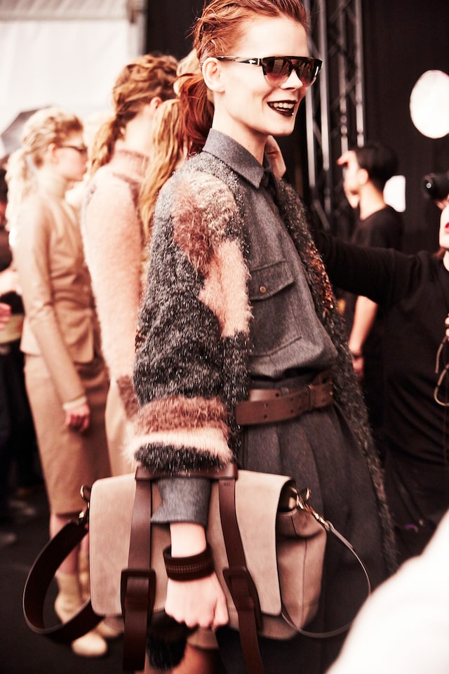 Trussardi AW15, Dazed backstage, Milan, Womenswear 6
