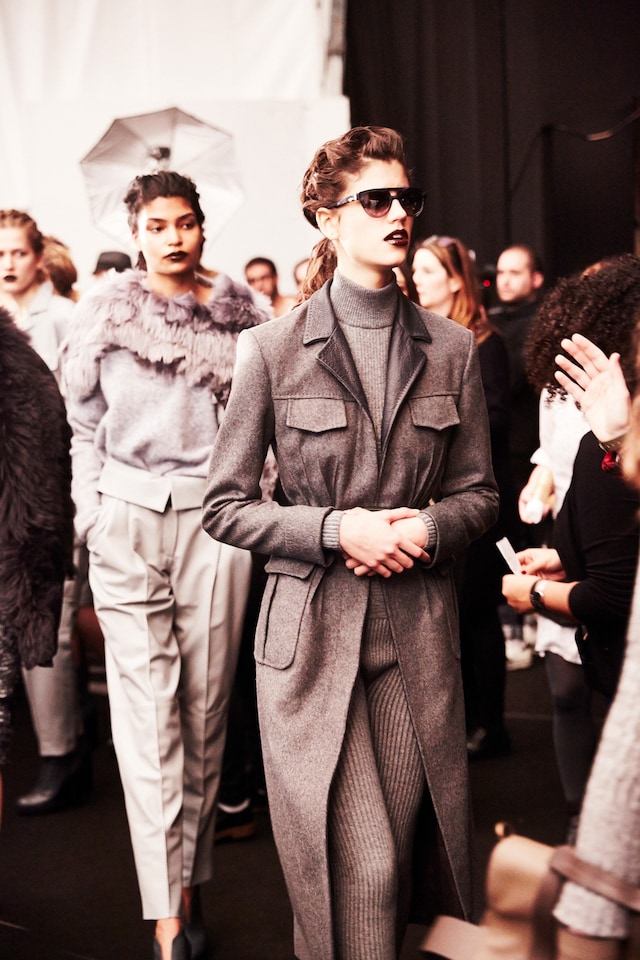 Trussardi AW15, Dazed backstage, Milan, Womenswear 20