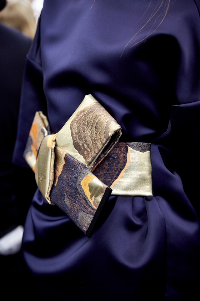 Erika Cavallini AW15 Dazed backstage Womenswear bow 16