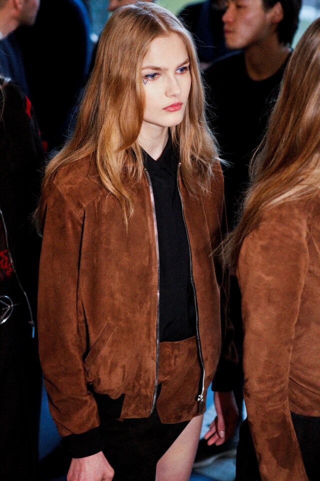 Anthony Vaccarello AW15, Dazed backstage, Womenswear, Paris 4