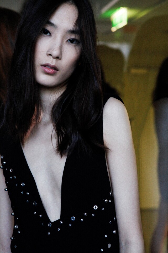 Anthony Vaccarello AW15, Dazed backstage, Womenswear, Paris 5