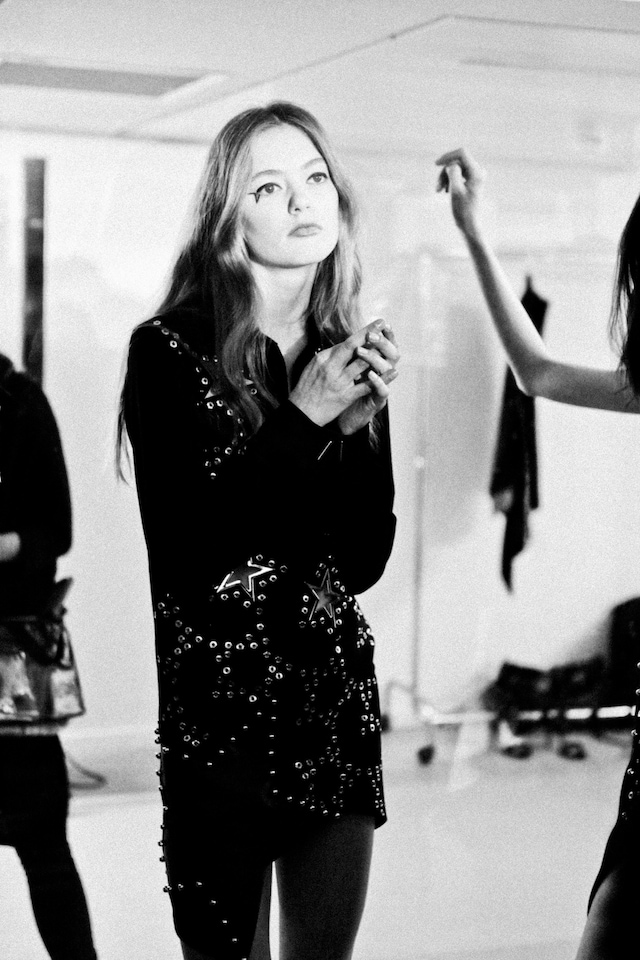 Anthony Vaccarello AW15, Dazed backstage, Womenswear, Paris 10