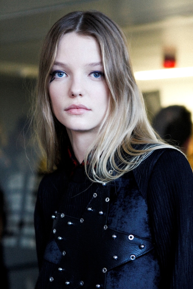 Anthony Vaccarello AW15, Dazed backstage, Womenswear, Paris 7