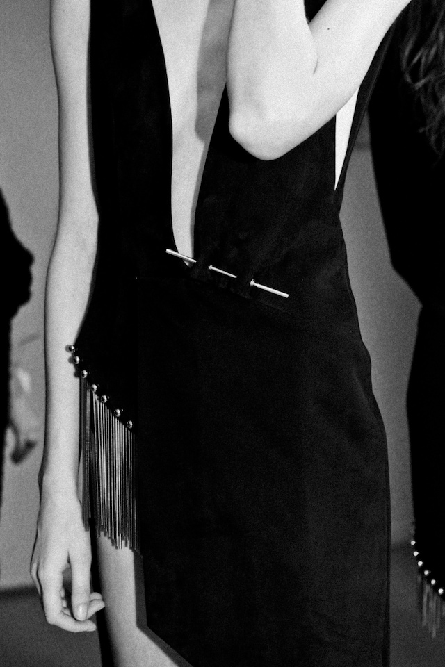 Anthony Vaccarello AW15, Dazed backstage, Womenswear, Paris 22