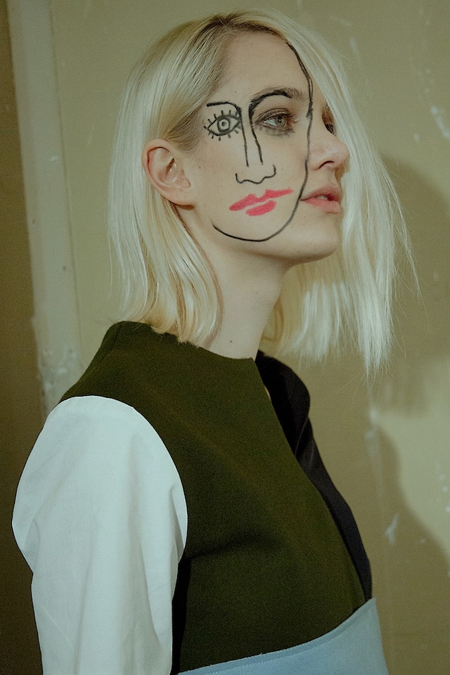 Jacquemus AW15 Dazed backstage Womenswear makeup childhood 2