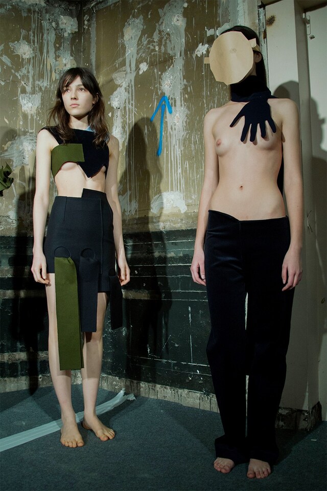 Jacquemus AW15 Dazed backstage Womenswear hand childhood 11