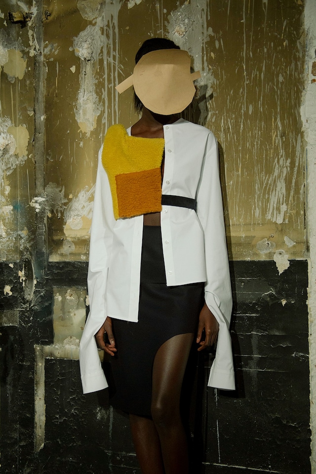 Jacquemus AW15 Dazed backstage Womenswear mask childhood 13