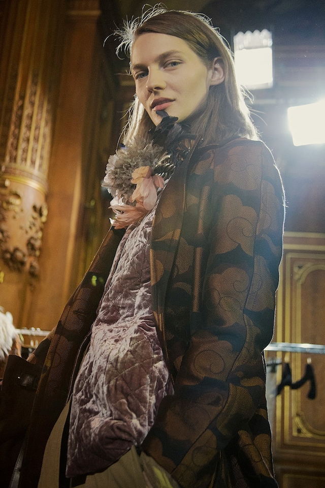 Dries Van Noten AW15, Dazed backstage, Paris, Womenswear 2